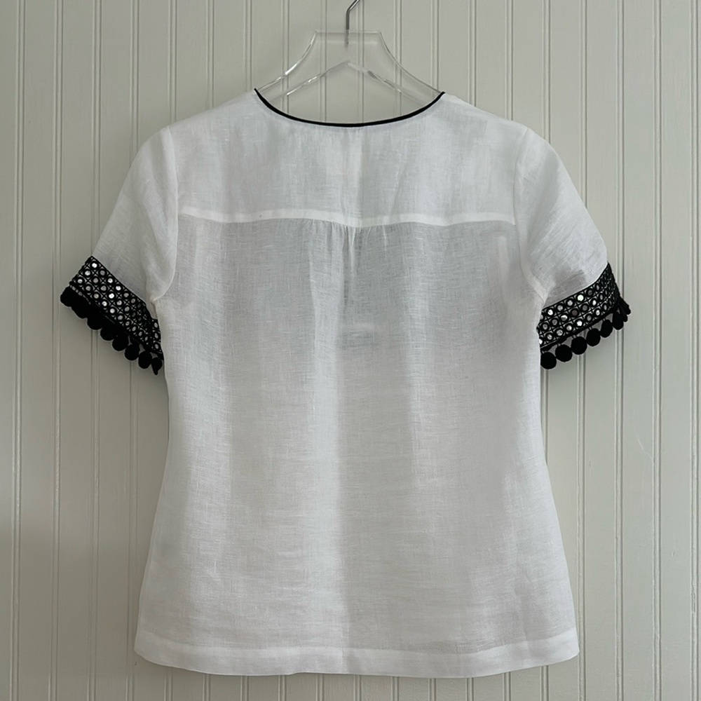 J. Crew Collection Linen Tunic - Picture 3 of 9